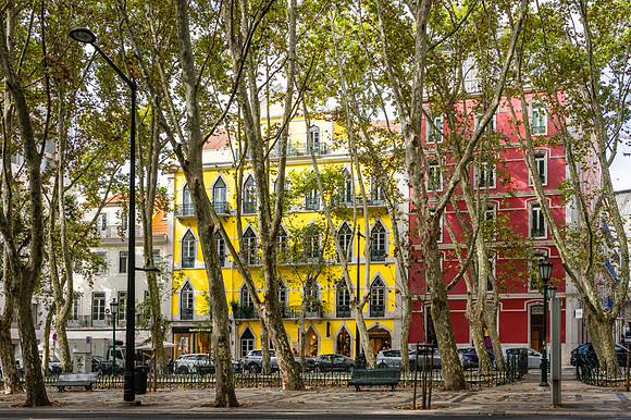 Avenida da Liberdade, one of the most famous and iconic streets in Lisbon