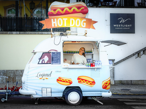 Food truck in Cascais