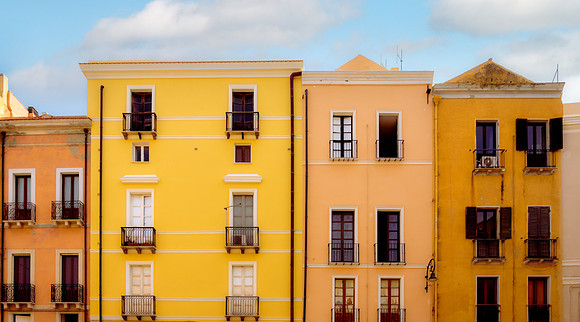 Colorful buildings