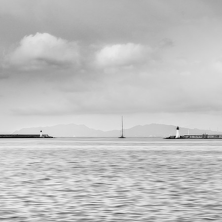 The harbor in Cagliari