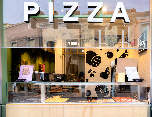 Pizza for sale everywhere