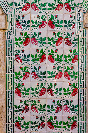 Outdoor wall tiles