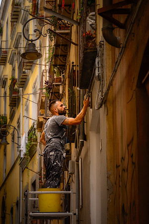 There was a lot of maintenance going on in the city
